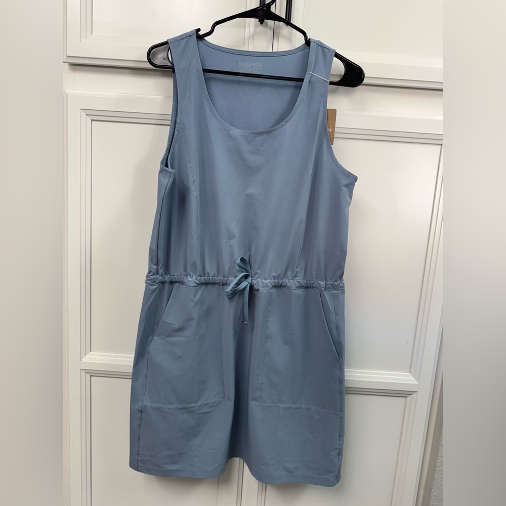 NWT Patagonia Light Blue Sleeveless Dress